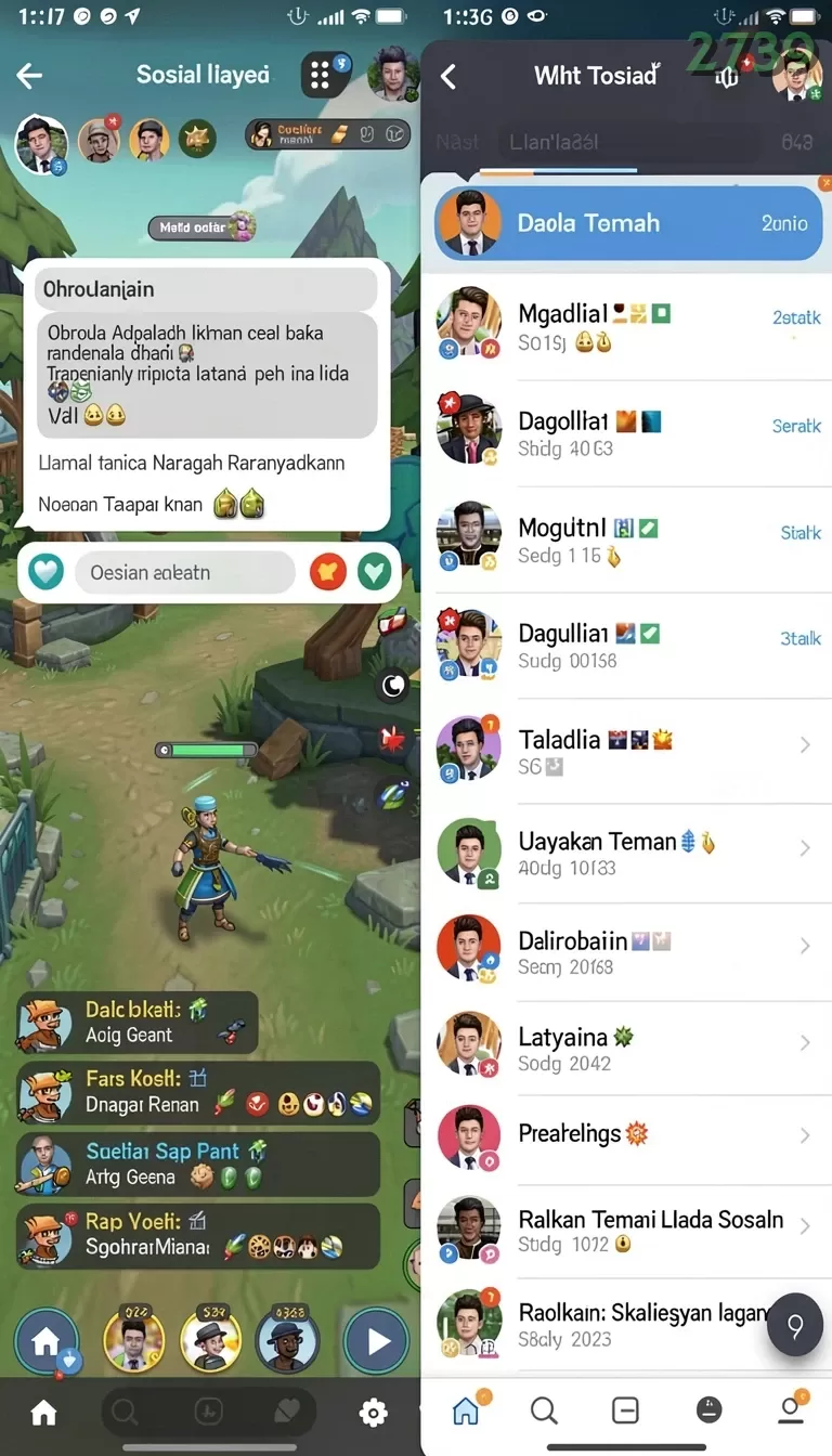 Cuplikan layar RUPIAH138 — menu navigasi